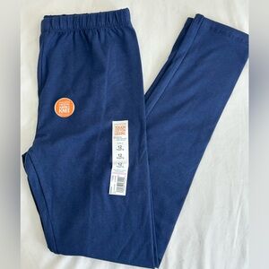 Girl navy blue leggings size 12